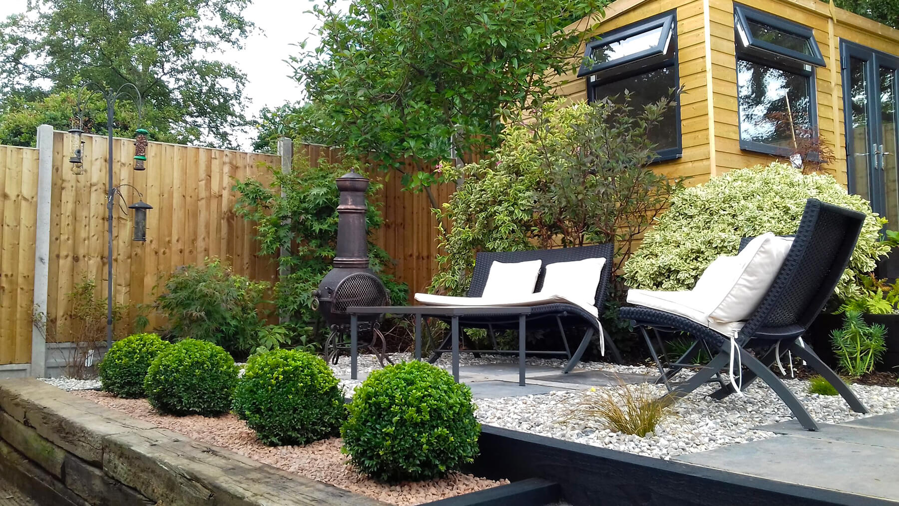our local landscape gardeners created this garden