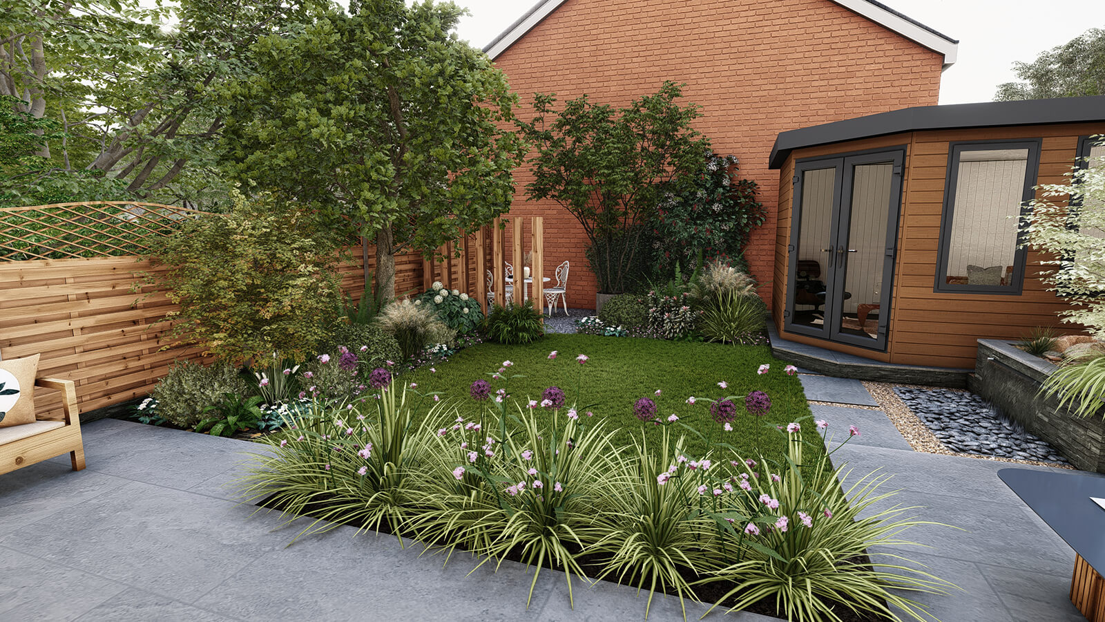 Garden Design 3D Visual