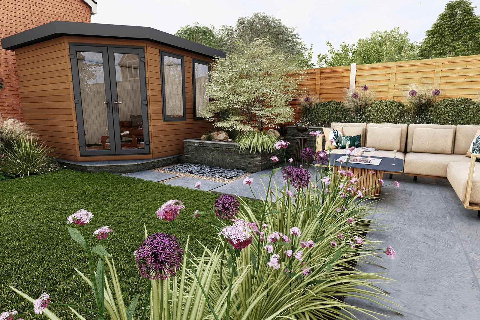 Garden Design 3D Visual