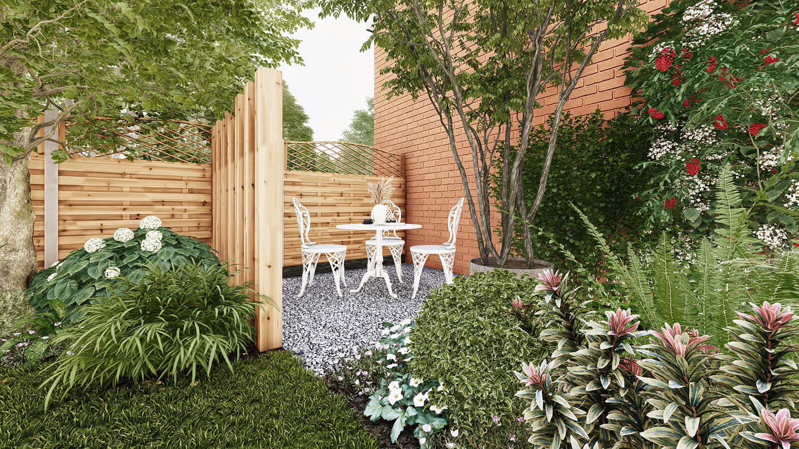 Garden Design 3D Visual