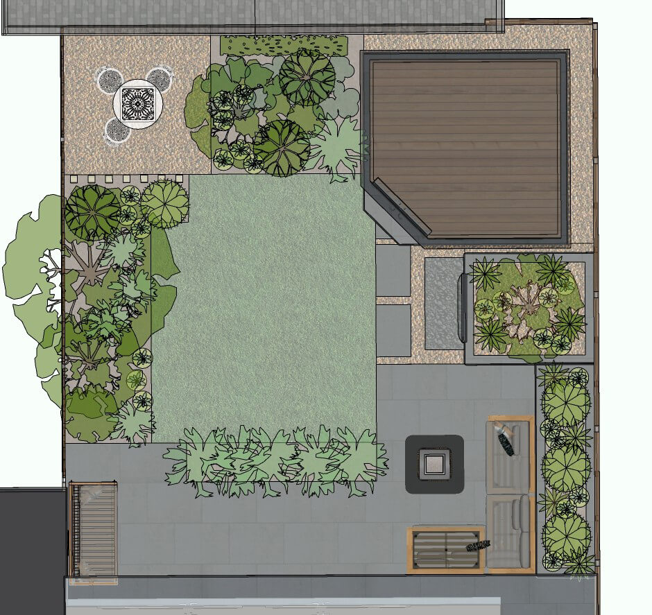 Garden Design Concept Design